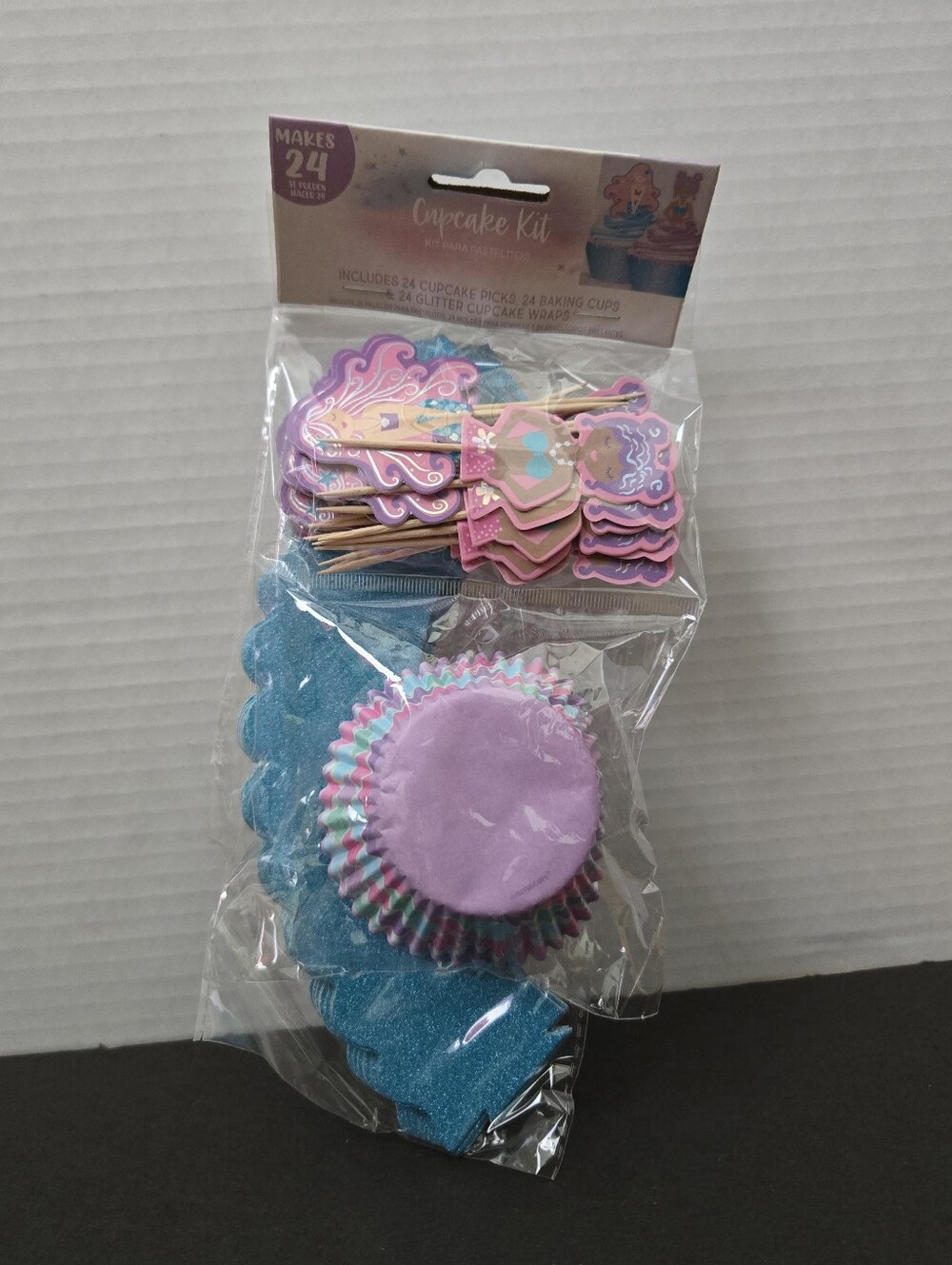 Mermaid Cupcake Decoration Kit
